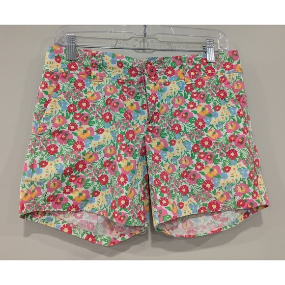 Lilly Pulitzer Ants On Parade Chipper Floral Shorts Size 2 - Picture 6 of 6